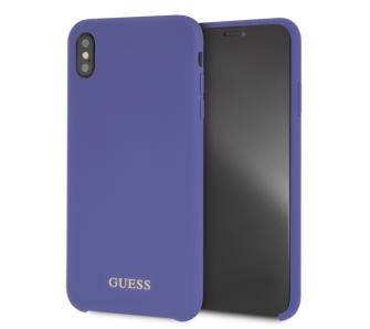 Etui Guess GUHCI65LSGLUV do iPhone XS Max Fioletowy