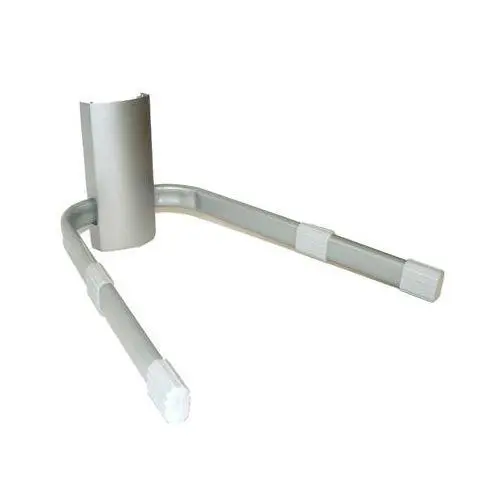 Półka ścienna Arkas DWS 10 Srebrny