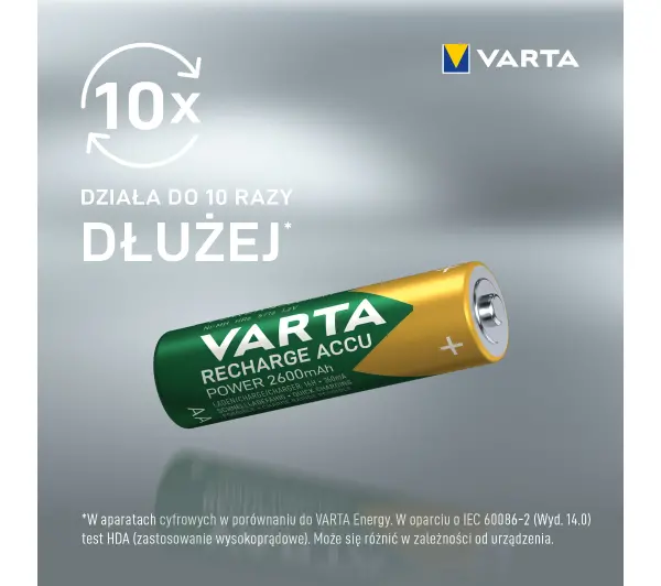 VARTA Rechargeable ACCU AA 2600mAh 2szt.
