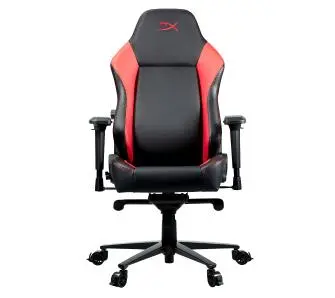 Fotel HyperX RUBY Gamingowy do 150kg Skóra ECO Czarno-czerwony