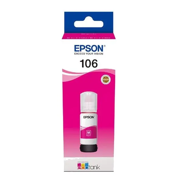 Tusz Epson EcoTank 106  C13T00R340 Purpurowy 70 ml