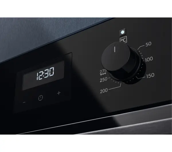 Electrolux 600 SteamBake EOD3C70TK Termoobieg Czarny - Kup na Raty - RRSO 0%