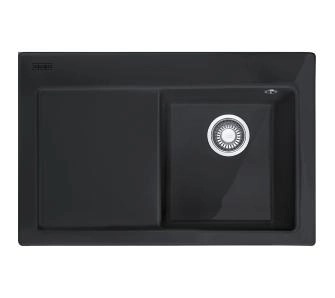 Zlewozmywak Franke Mythos MTK 611-78 (onyx) komora z prawej strony