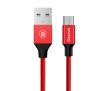 Kabel Baseus Halo Micro USB CAMYW-B09 (czerwony) 1.5m 2.4A
