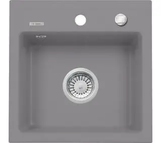 Deante Zorba ZQZ S103 Granitowy Szary metalik - DRUGI -30%, ALBO 5-TY ZA 1ZŁ - Kup na Raty - RRSO 0%