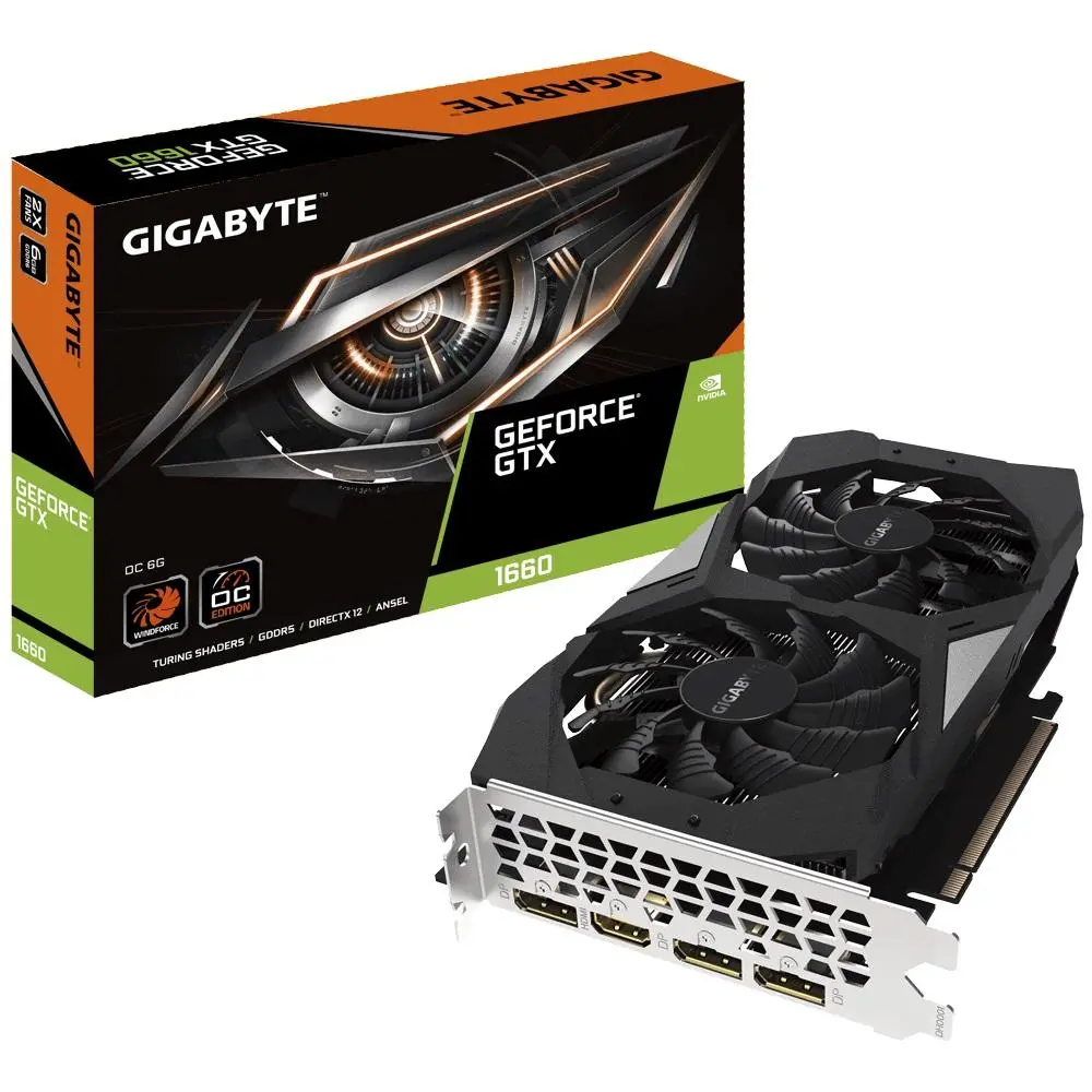 Karta graficzna Gigabyte GeForce GTX 1660 OC 6GB GDDR5 192bit