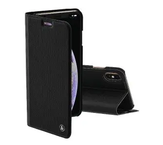 Etui Hama Slim Pro Booklet Case do iPhone Xs Max Czarny