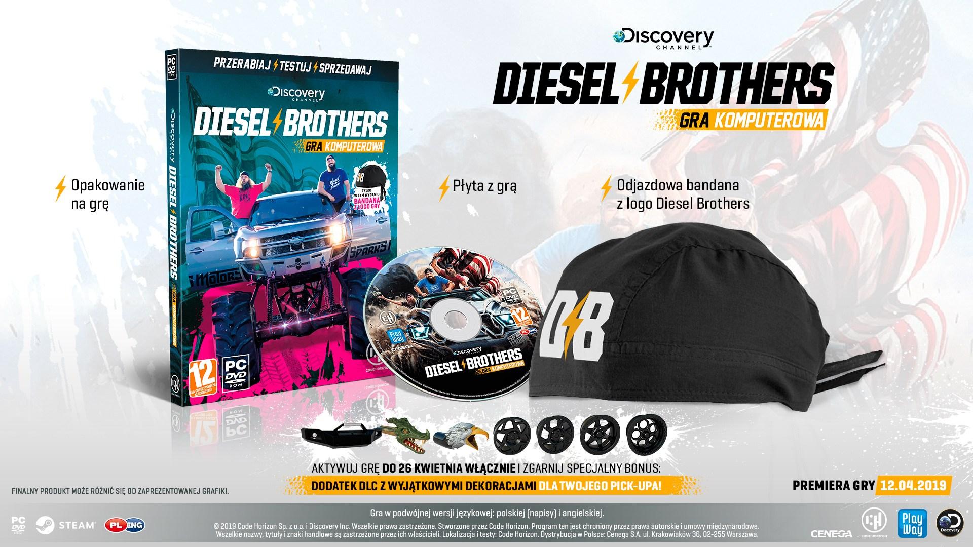 Discovery: Diesel Brothers - Gra na PC
