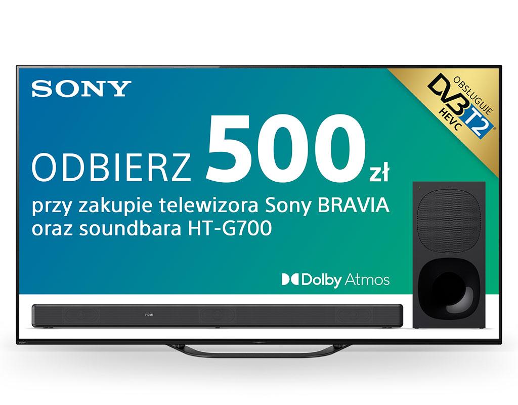 Telewizor Sony OLED KD-65AG8 - 65" - 4K - Android TV
