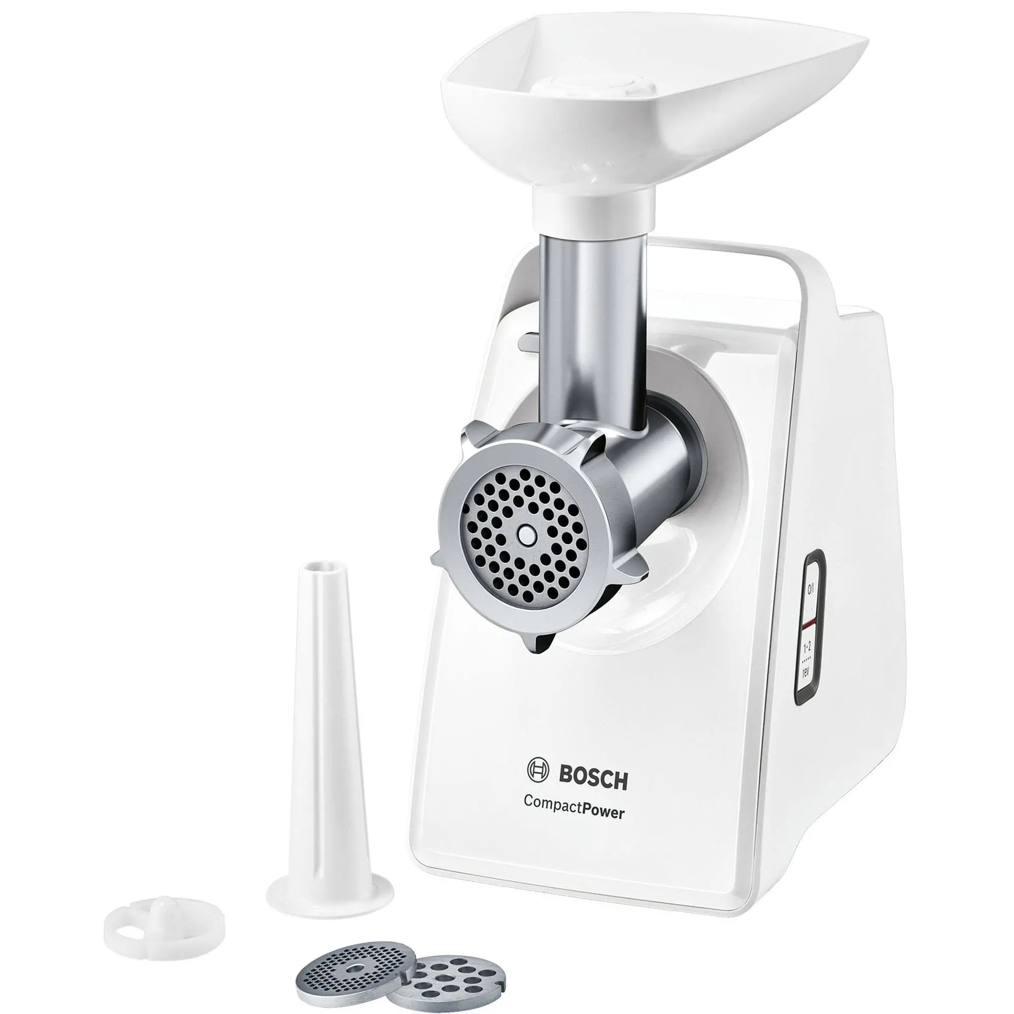 Maszynka do mięsa Bosch MFW3X10W CompactPower 2000W 3 sitka