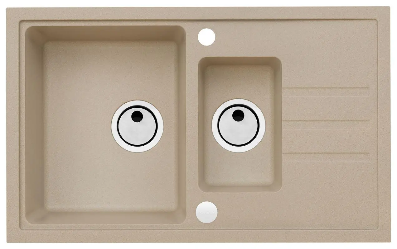 Zlewozmywak Alveus Intermezzo 70 1307055 Granitowy Beżowy
