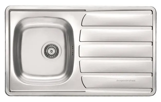 Zlewozmywak Alveus Zoom 30 1098842K Stalowy Srebrny