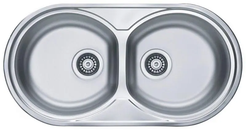 Zlewozmywak Alveus Form 50 1060039 Stalowy Srebrny