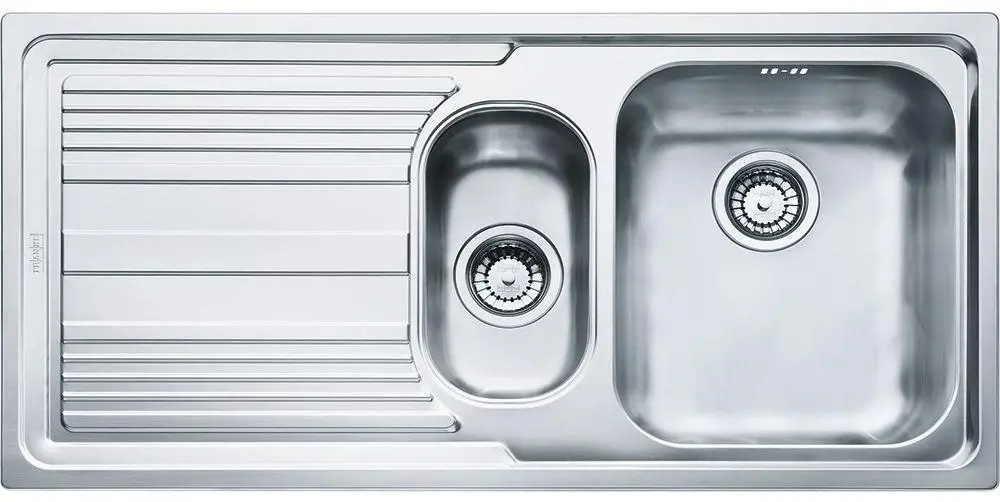 Zlewozmywak Franke Logica Line LLX 651 Komora z prawej strony Stalowy Srebrny
