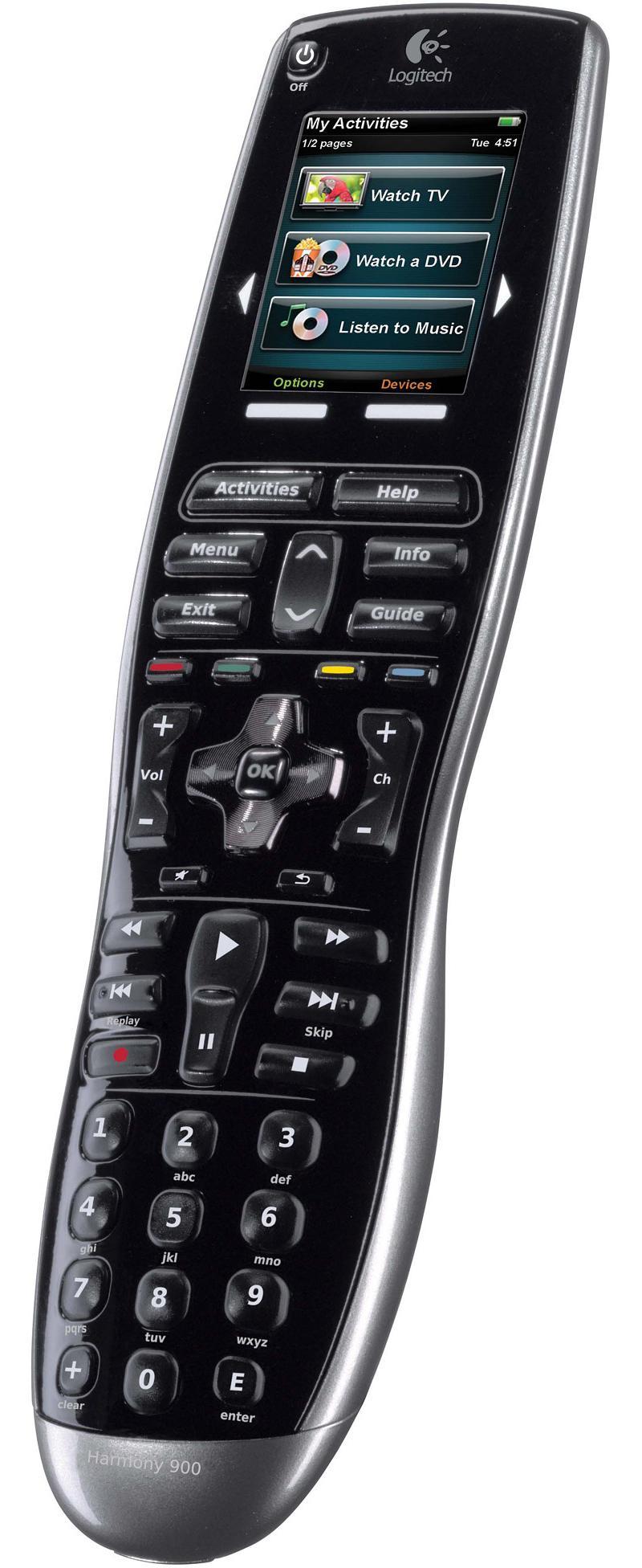Pilot Logitech Harmony 900