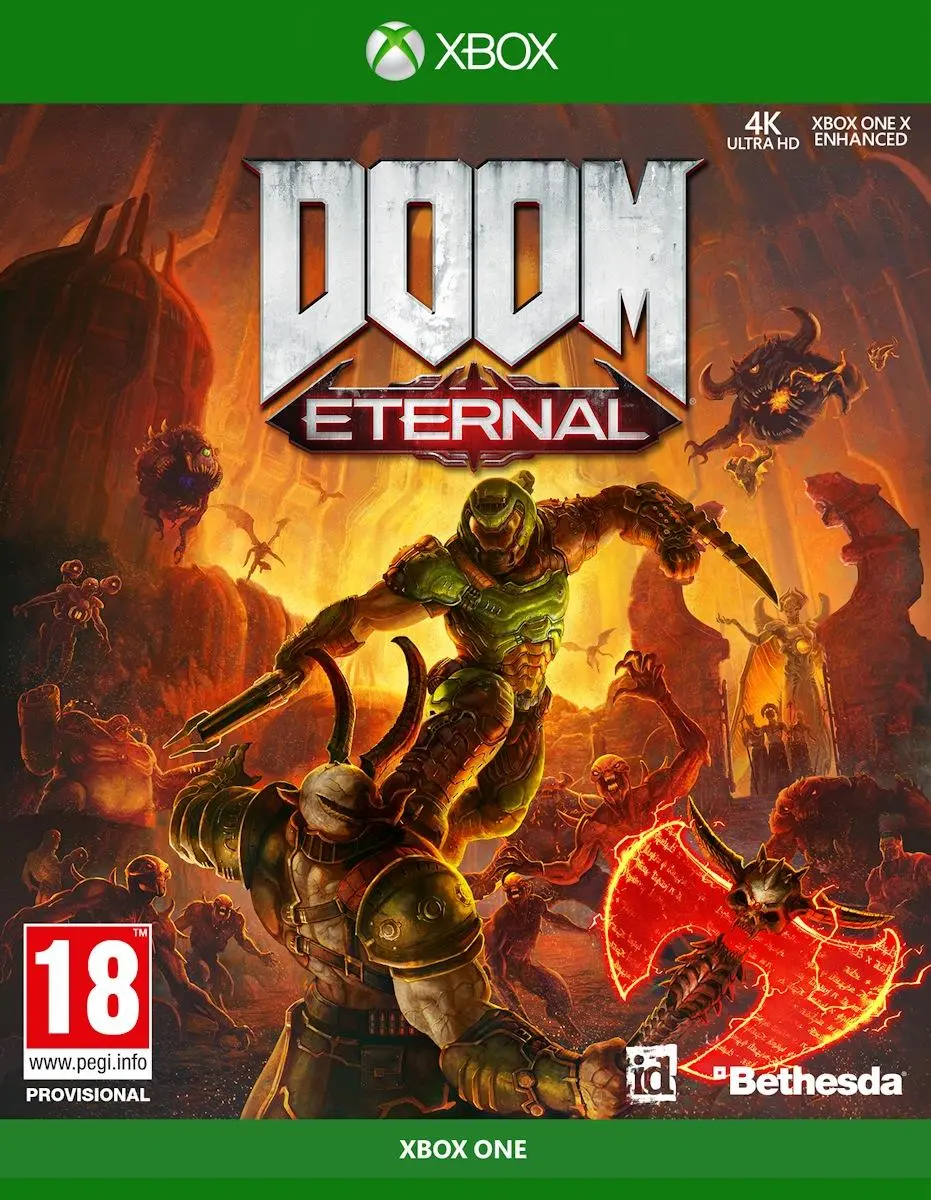 Doom Eternal Gra na Xbox One (Kompatybilna z Xbox Series X)