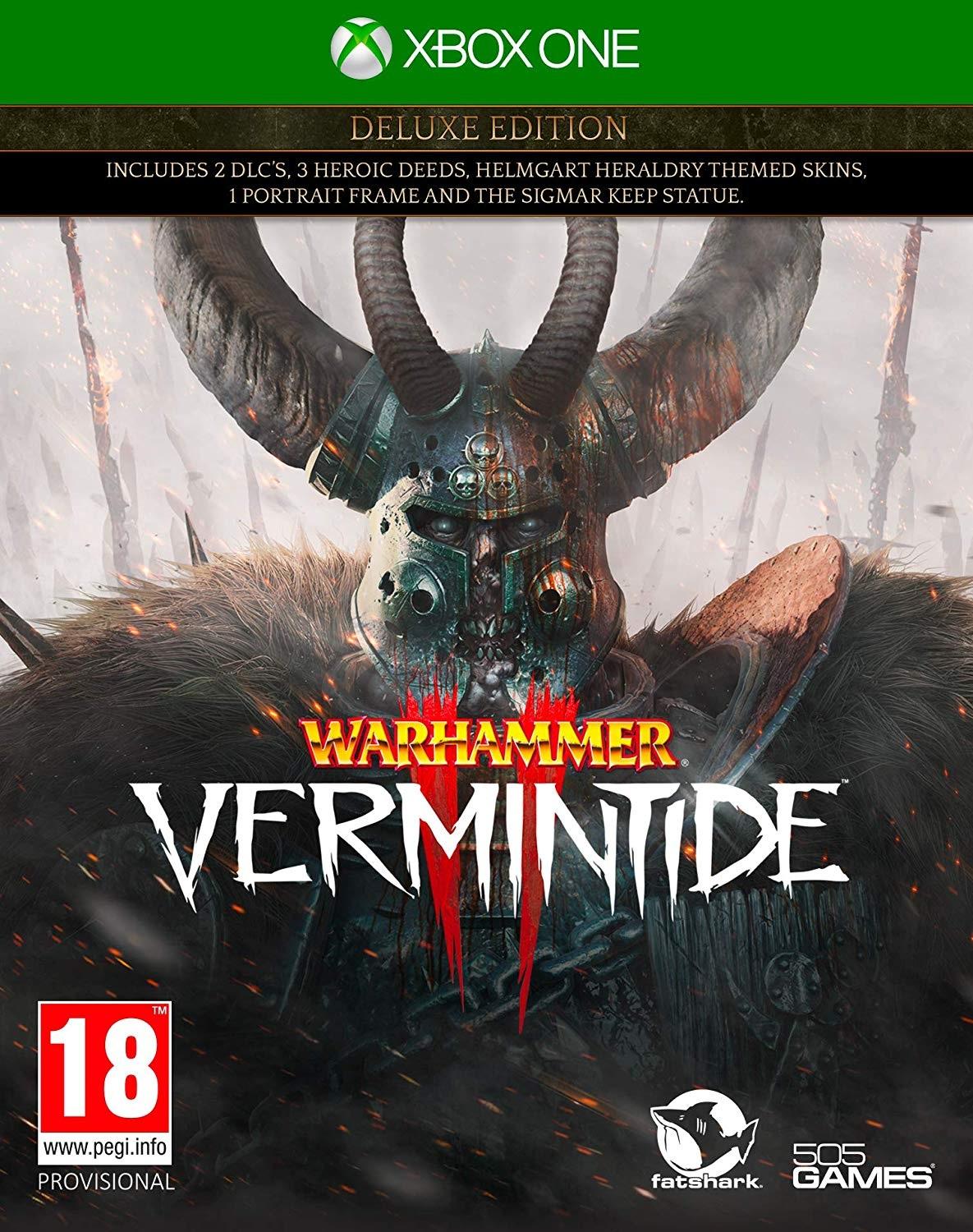 Warhammer Vermintide 2 - Edycja Deluxe Gra na Xbox One (Kompatybilna z Xbox Series X)