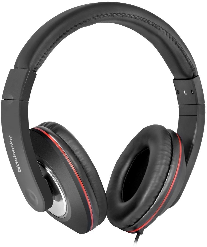 Słuchawki przewodowe z mikrofonem Defender Accord 171 - czarny