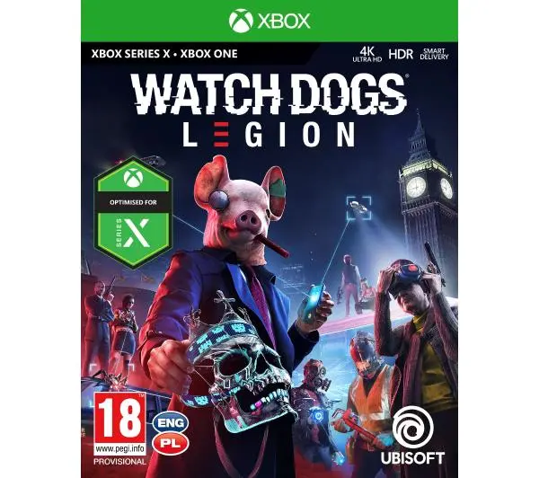 Фото - Гра Ubisoft Watch Dogs Legion Gra na Xbox One  (Kompatybilna z Xbox Series X)