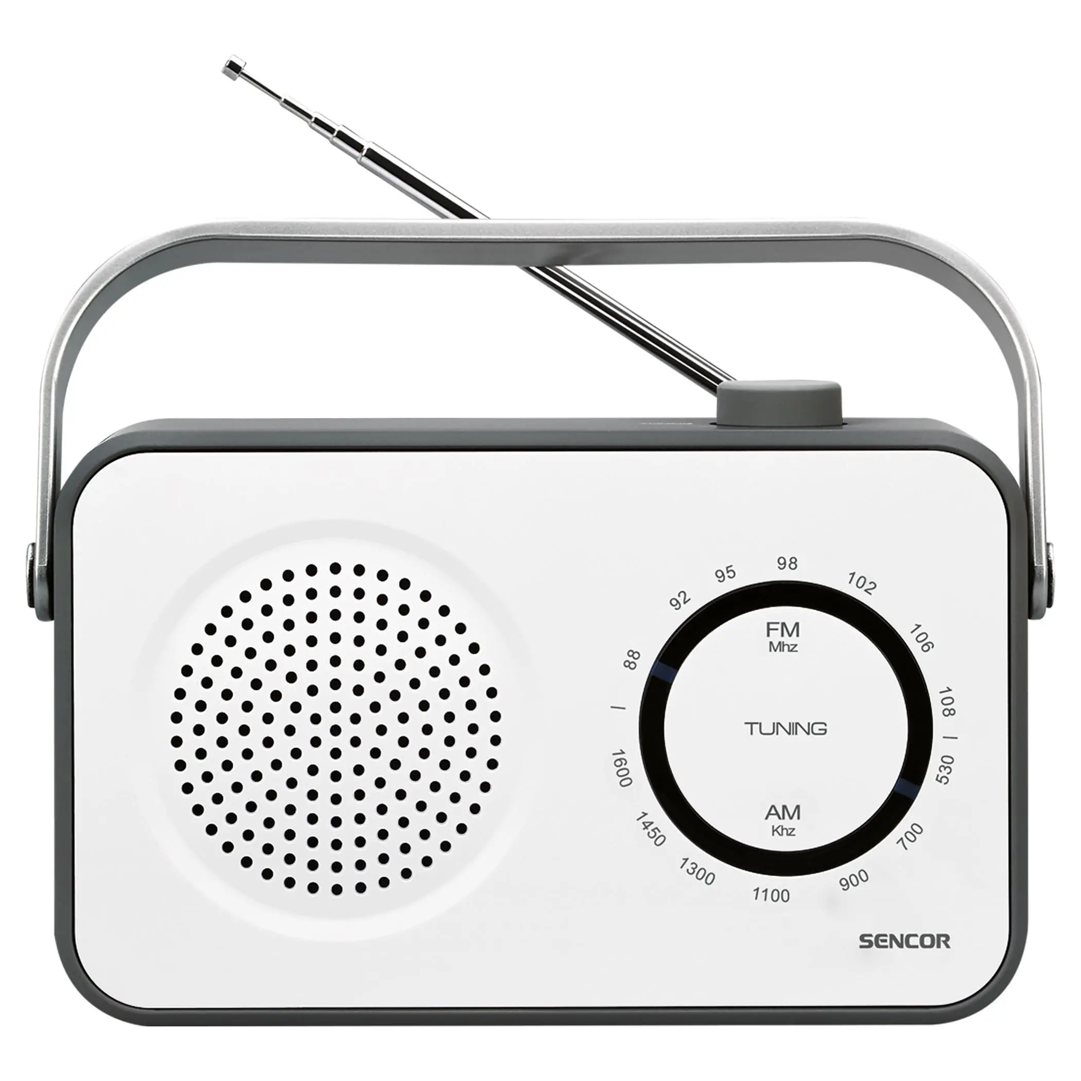 Radioodbiornik Sencor SRD 2100 W Radio FM Biały