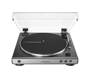 Audio-Technica AT-LP60XUSB Automatyczny Napęd paskowy Przedwzmacniacz Czarno-srebrny - Kup na Raty - RRSO 0%
