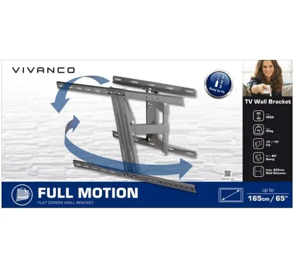 Vivanco BFMO 6060 (37981) do 65" Max 45kg