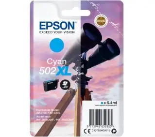 Epson 502  XL C13T02W24010 Błękitny 6,4 ml