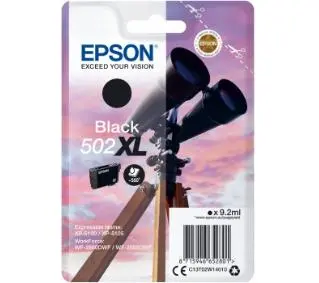 Epson 502  XL C13T02W14010 Czarny 9,2 ml