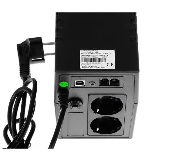 Green Cell UPS01LCD 600VA 600VA 350W