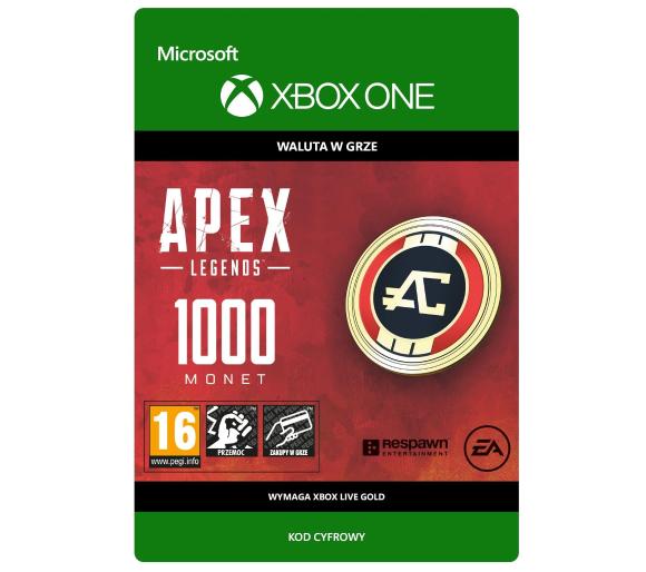 kod aktywacyjny Apex Legends - 1000 monet [kod aktywacyjny] Xbox One