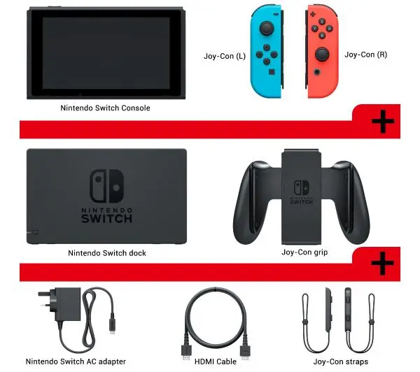 Nintendo Switch Joy-Con v2 Czerwono-niebieski - Kup na Raty - RRSO 0%