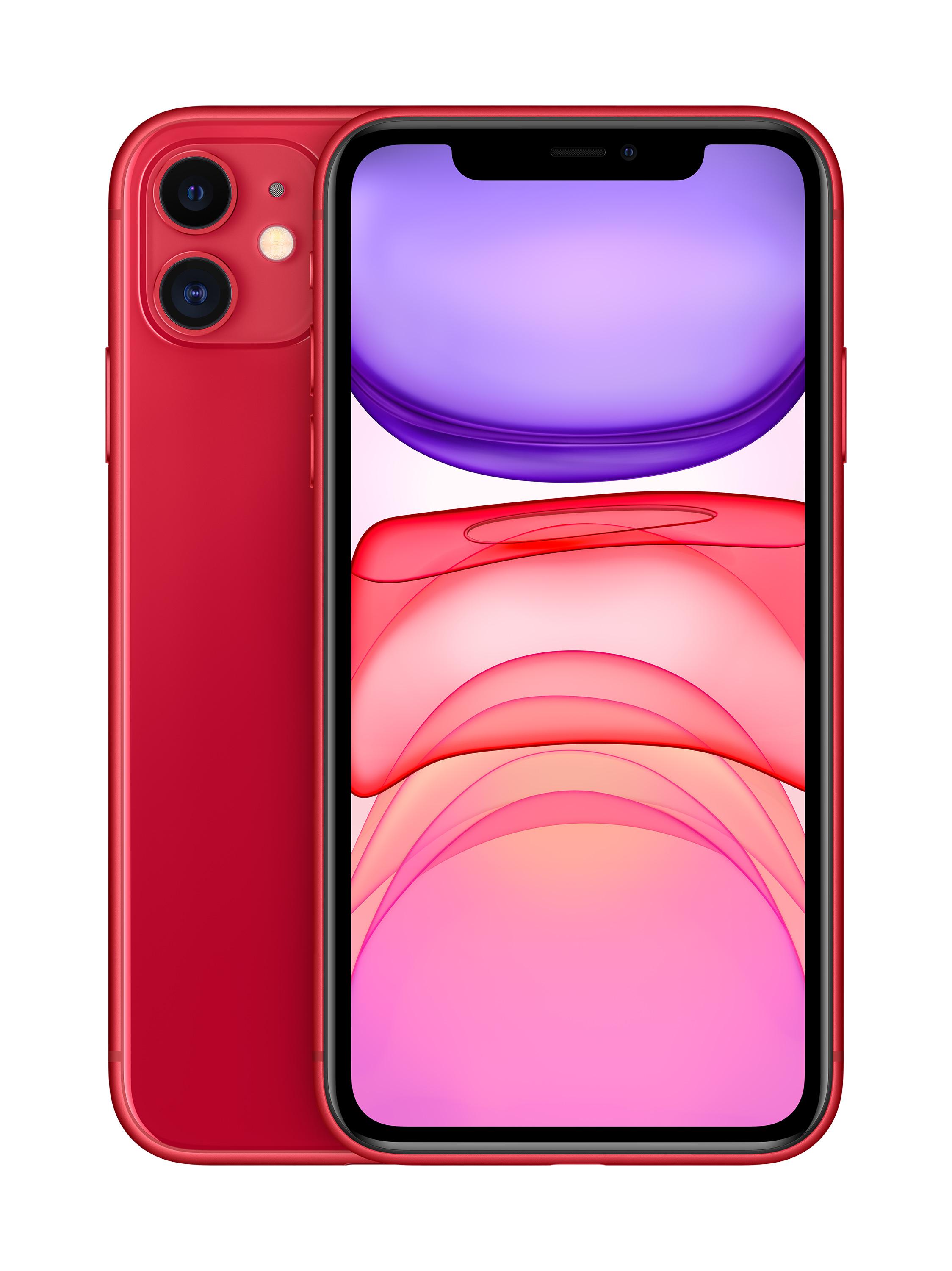 Smartfon Apple iPhone 11 256GB (PRODUCT) RED
