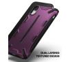 Etui Ringke Dual X iPhone Xr (metalic purple)