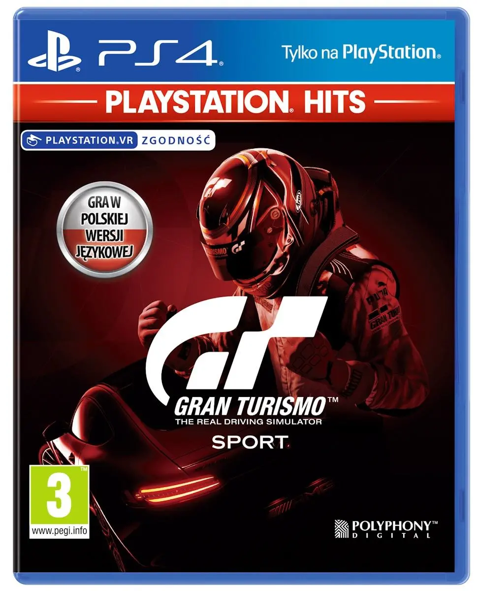 Gran Turismo Sport PlayStation Hits Gra na PS4 (Kompatybilna z PS5)