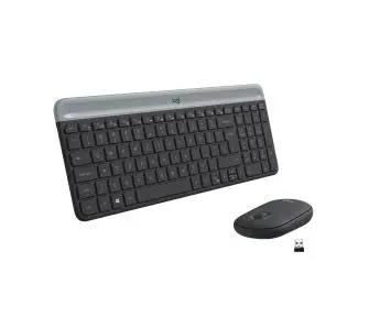 Zestaw Logitech MK470 Czarno-szary