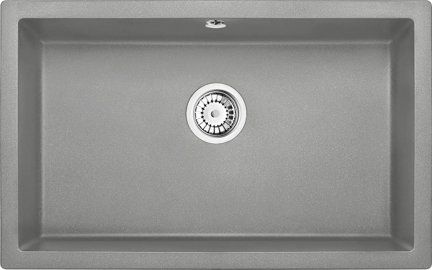 Zlewozmywak Deante Corda ZQA S10D Granitowy Szary metalik