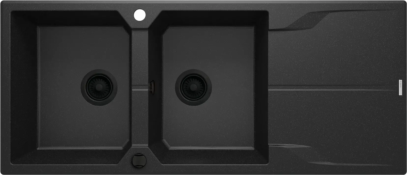 Zlewozmywak Deante Andante ZQNG213 Granitowy Grafitowy