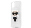 Etui Karl Lagerfeld KLHCN65TPUTRIKSL do iPhone 11 Pro Max (srebrny)