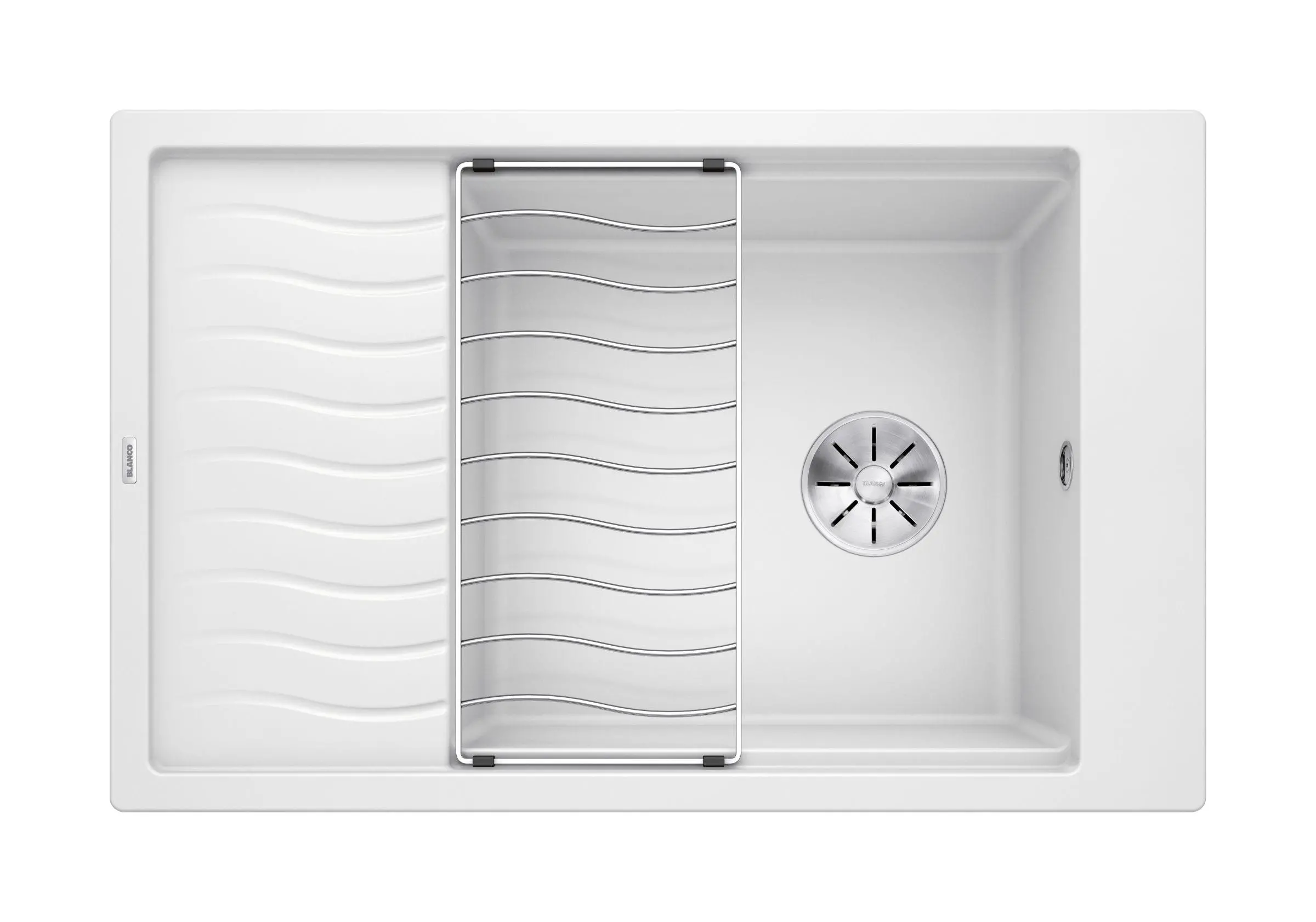 Zlewozmywak Blanco ELON XL 6 S 524848 Granitowy Biały