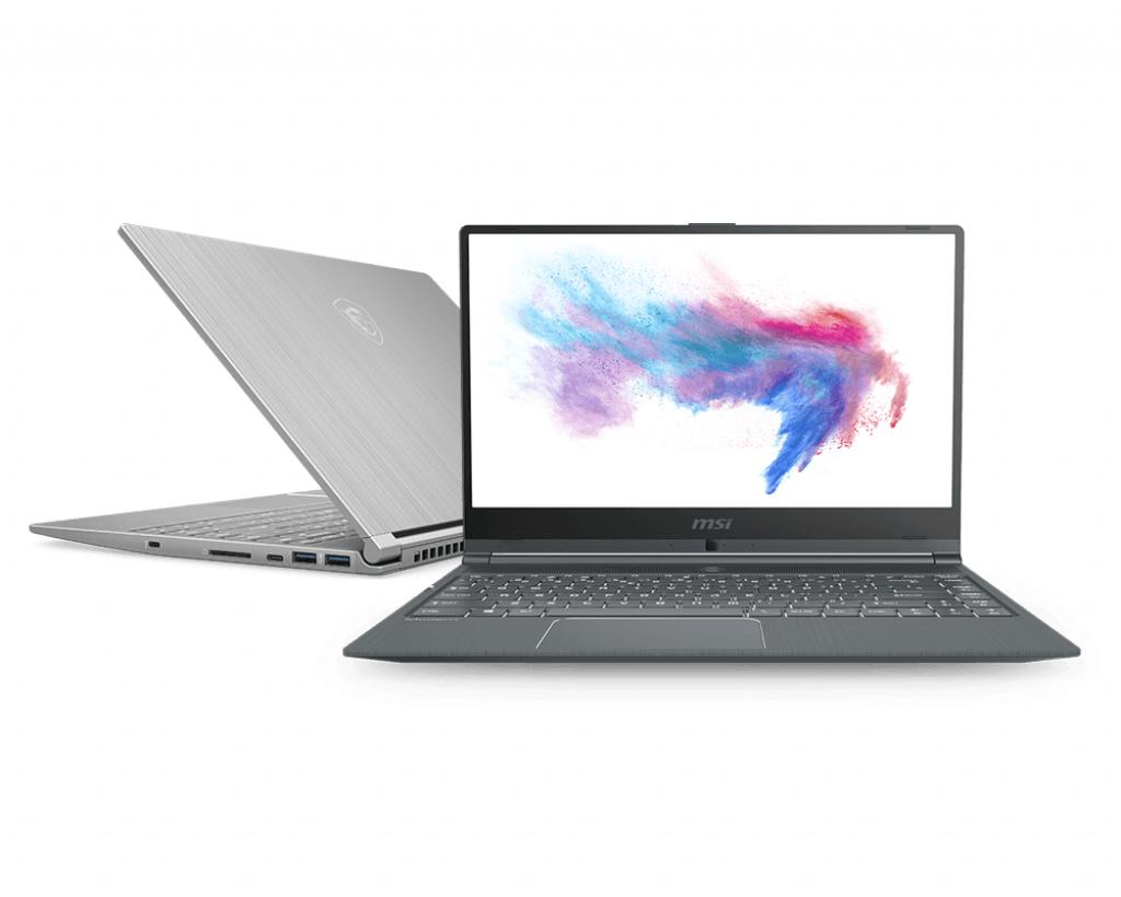 MSI Modern 14、512GB SSD、i5-10210U、MX250 Laptop MSI Modern 14 A10RB-646PL 14