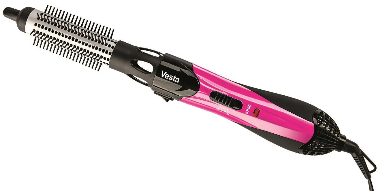 Suszarko-lokówka Vesta VHAS01RN 1000W Jonizacja Zimny nawiew 2 poziomy temperatury