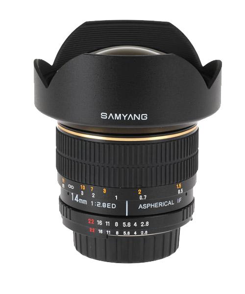 Samyang 14 mm f/2.8 IF ED UMC Aspherical Canon