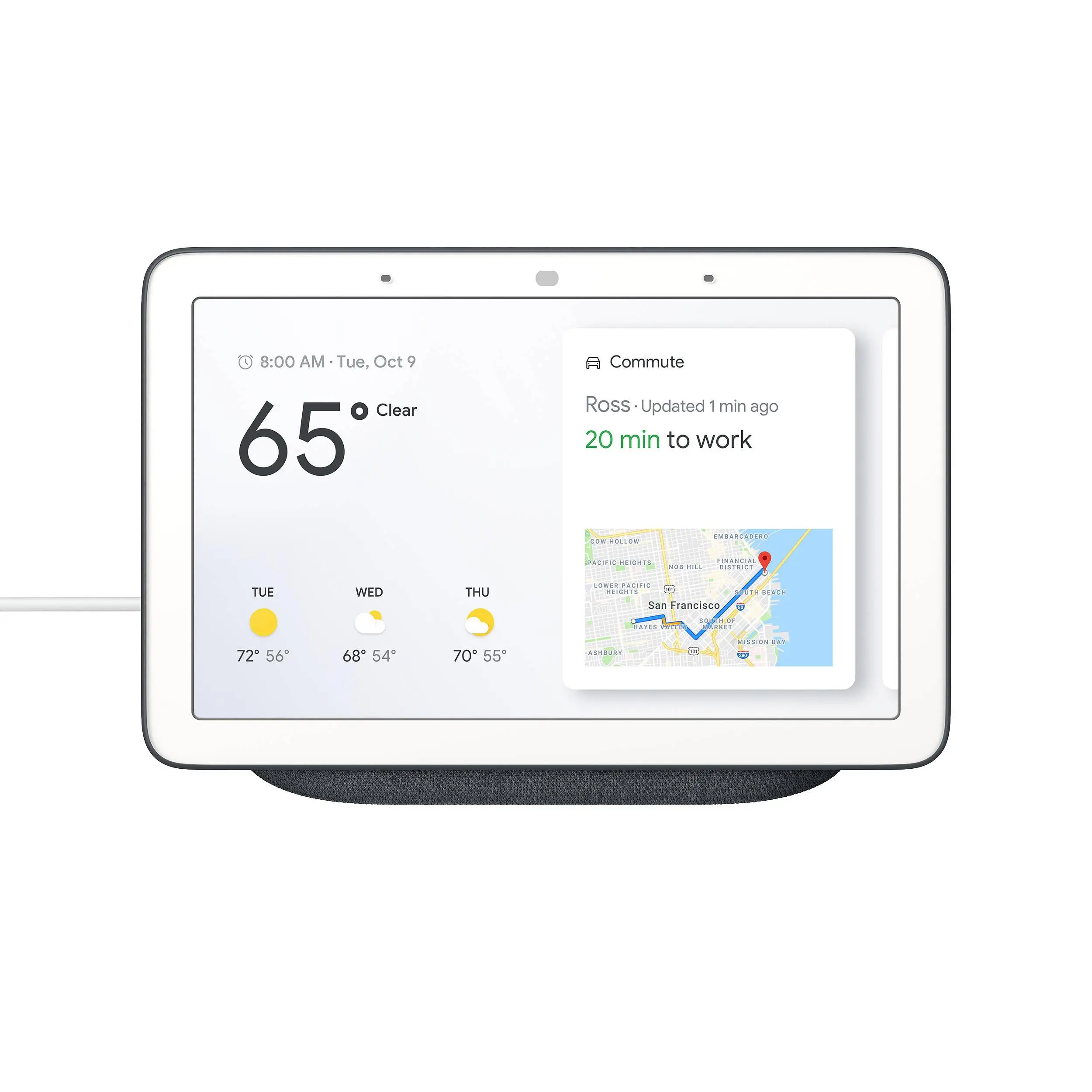Głośnik Google Home Hub Charcoal