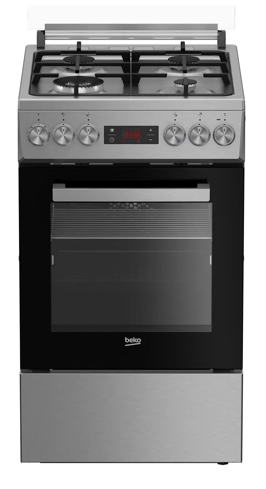 Kuchnia gazowo-elektryczna Beko FSM51337DXDT Termoobieg