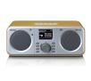 Radioodbiornik Lenco DIR-140 Radio FM DAB+ Internetowe Bluetooth Brązowo-złoty