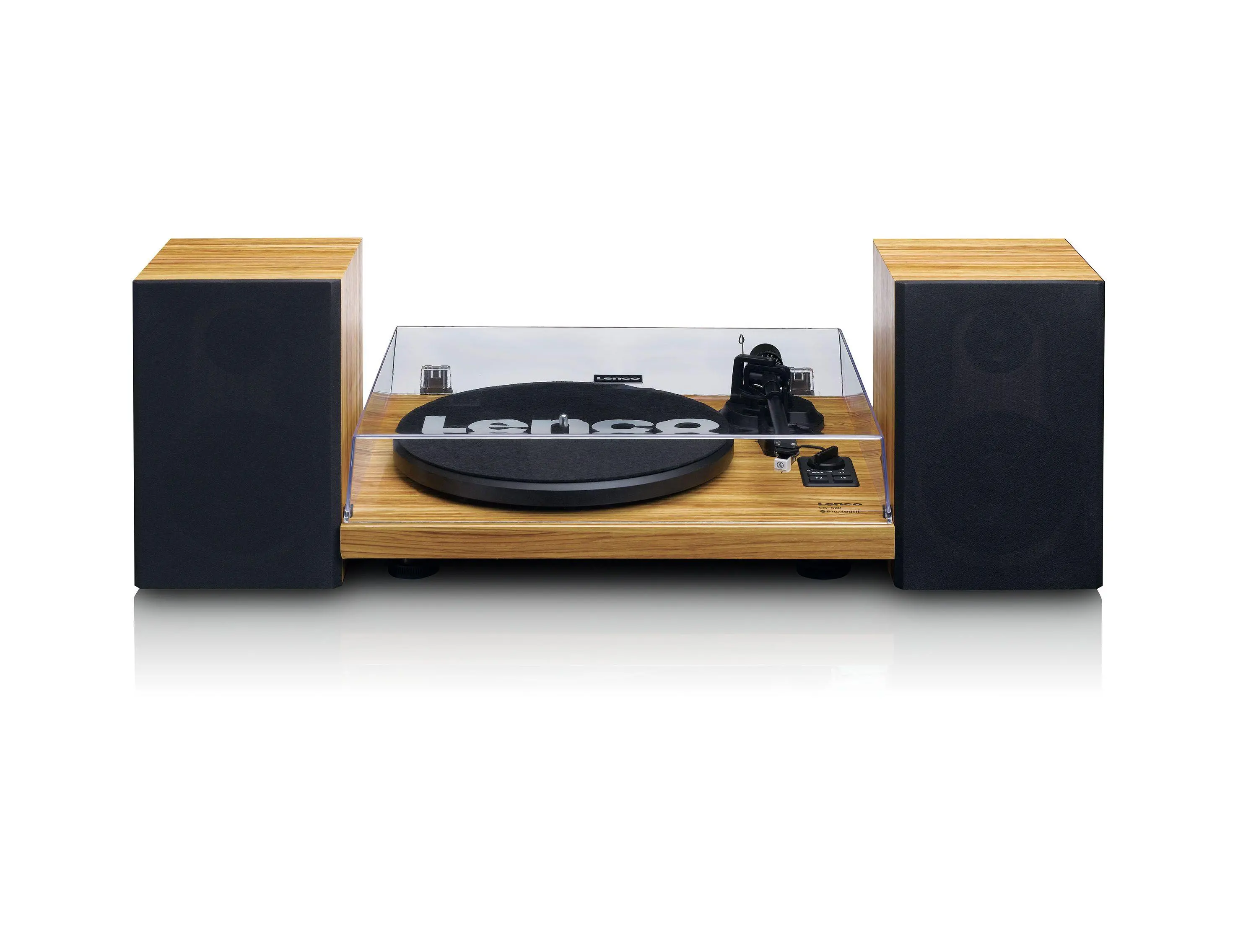 Gramofon Lenco LS-500OK Manualny Napęd bezpośredni Przedwzmacniacz Bluetooth Drewno + głosniki