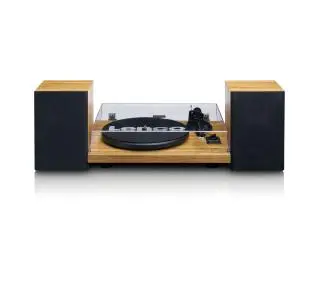 Lenco LS-500OK Manualny Napęd bezpośredni Przedwzmacniacz Bluetooth Drewno + głosniki - Kup na Raty - RRSO 0%