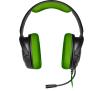 Słuchawki przewodowe z mikrofonem Corsair HS35 CA-9011197-EU Nauszne Zielony