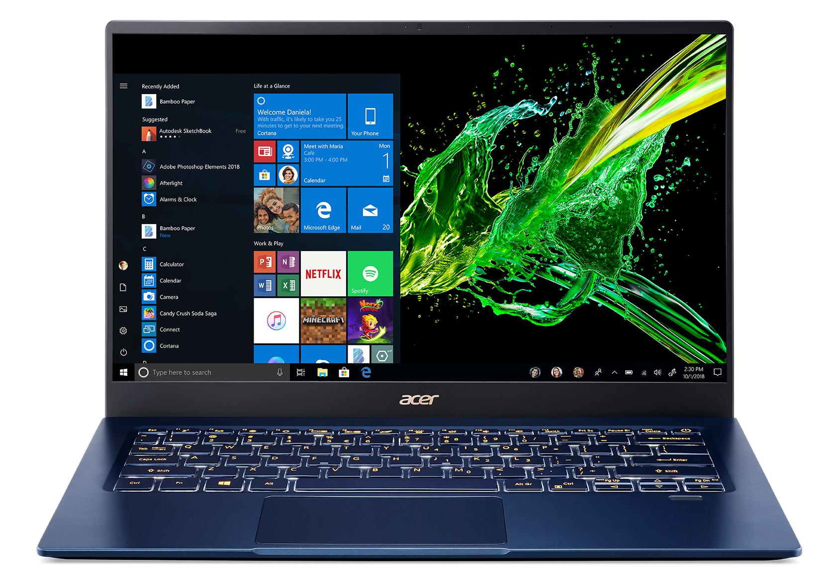 Laptop ultrabook Acer Swift 5 SF514-54T 14" i5-1035G1 8GB RAM 512GB Dysk SSD Win10