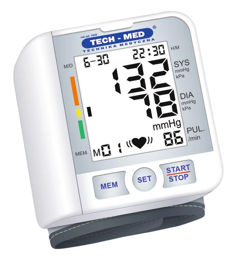 Ciśnieniomierz Tech-Med TMA-250 Wykrywanie arytmii